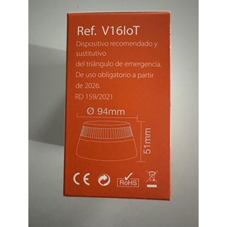 BALIZA V16 EBOX LUZ EMERGENCIA - Imagen 2