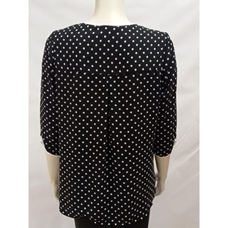 Blusa negra topos - Imagen 2