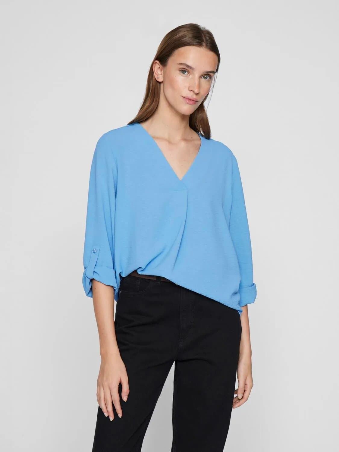 Blusa vijosa azul - Imagen 1