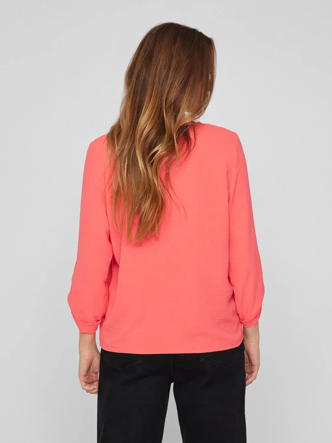 Blusa vijosa coral - Imagen 2