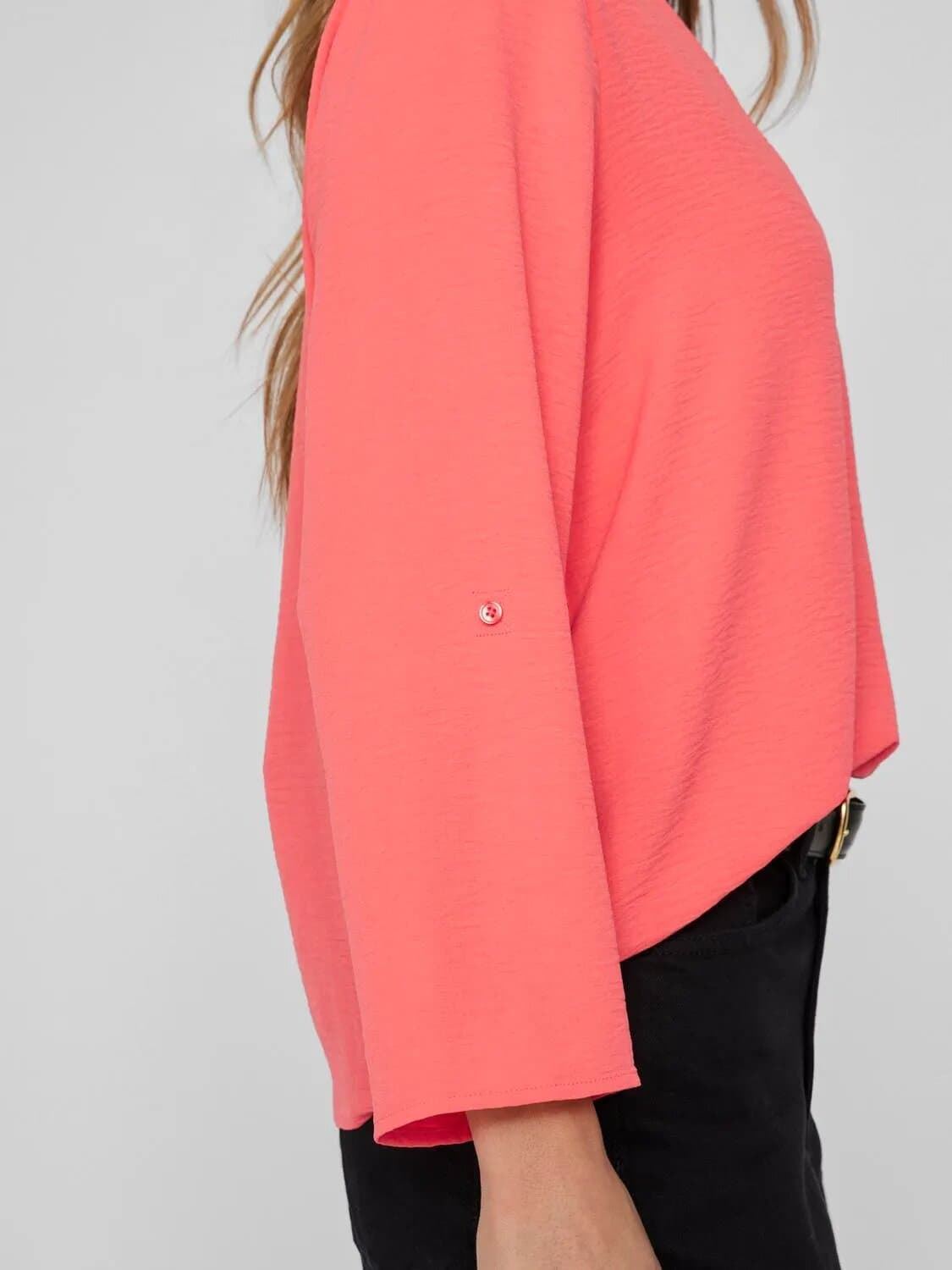 Blusa vijosa coral - Imagen 3