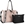 Bolso-shopper negro-piedra - Imagen 1