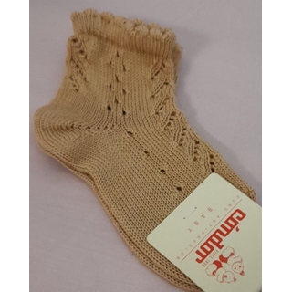 Calcetín corto perlé calado - Imagen 1