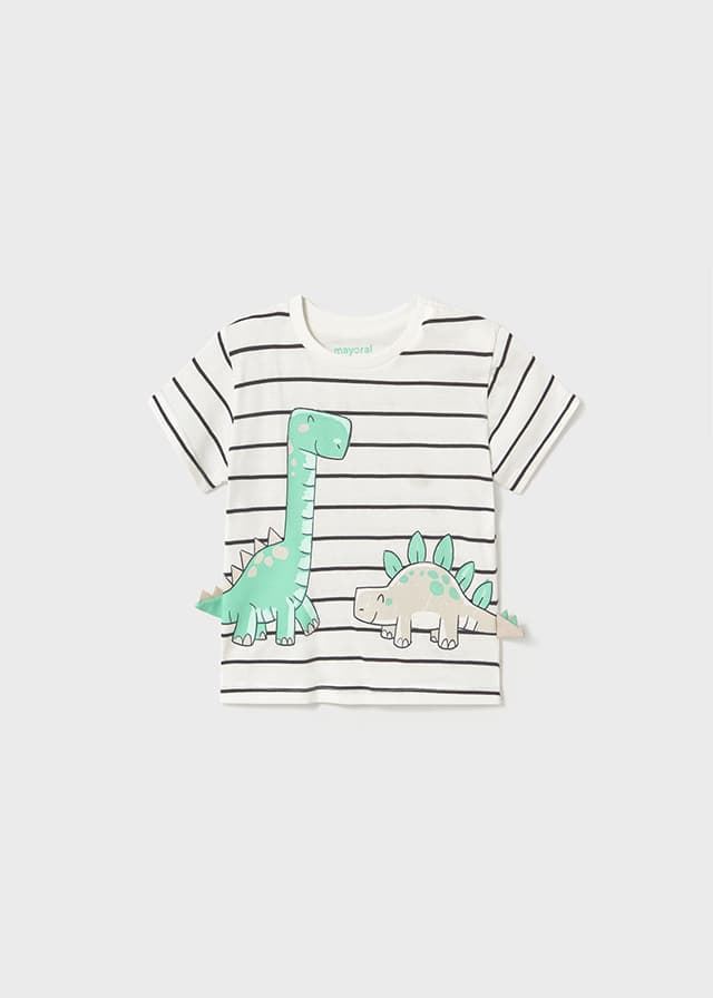 Camiseta interactiva amigos dinosaurio - Imagen 2