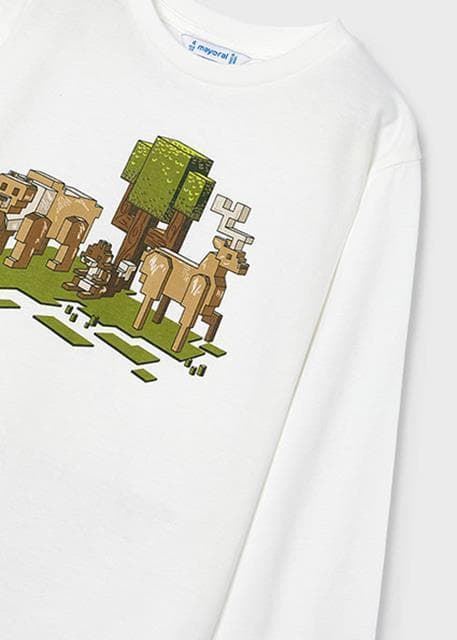 Camiseta manga larga nature nata - Imagen 2