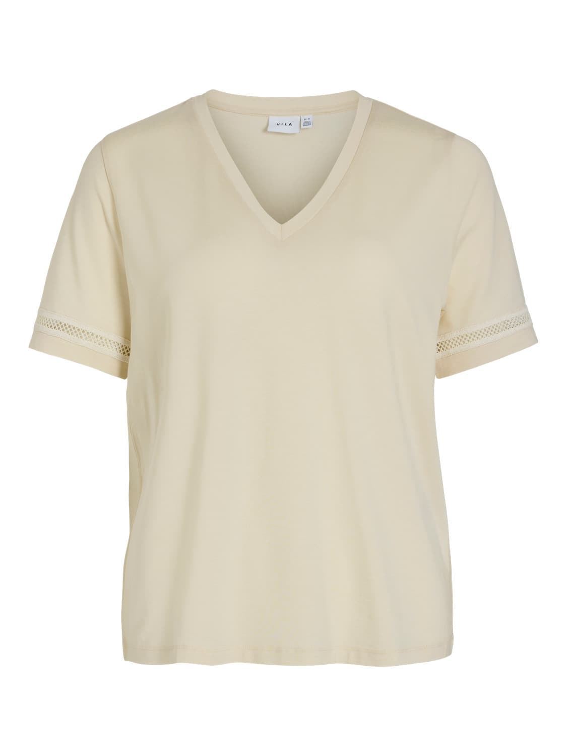 Camiseta vimarlis beige - Imagen 1