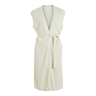 Chaleco largo beige vishelley - Imagen 2