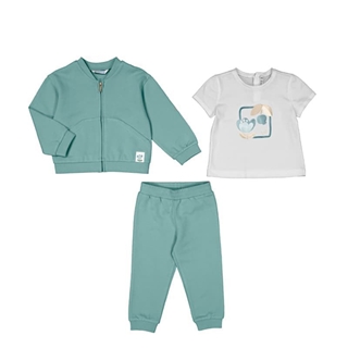 Chándal con camiseta esmeralda - Imagen 1