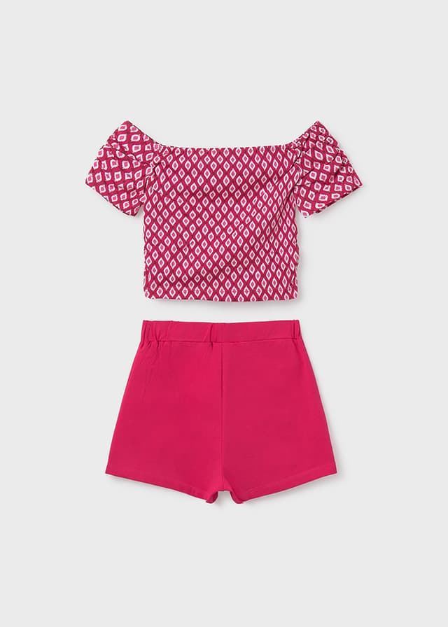 Conjunto short hibiscus - Imagen 1