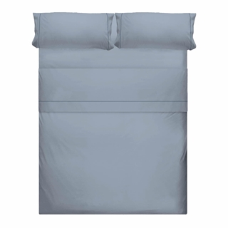 Juego sábanas BASIC LINE Stilia DENIM - Imagen 1