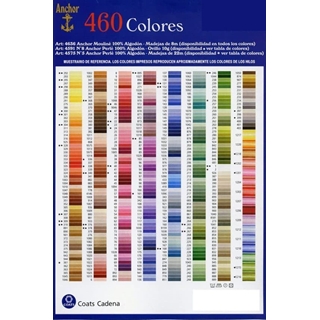 Madeja de perlé nº5 5gr (color 337 hasta 1042) - Imagen 2