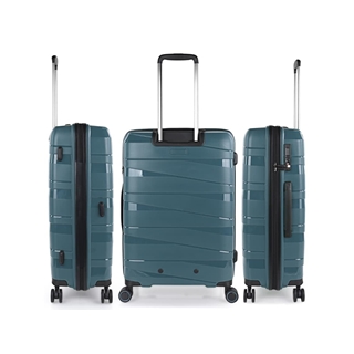 Maleta cabina JASLEN STUTTGART AZUL METALIZADO - Imagen 2