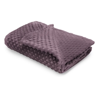 Manta plaid Perla old rose - Imagen 2