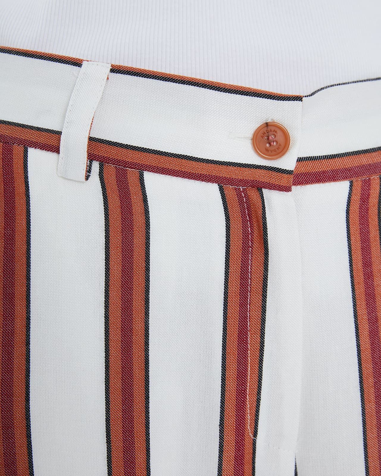 Pantalón rayas naranja - Imagen 4