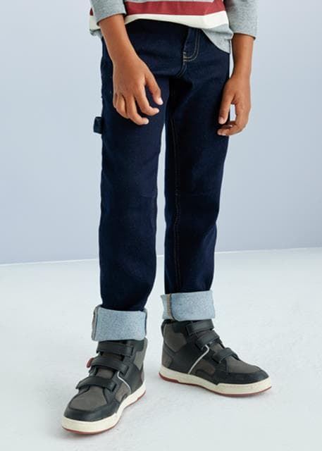 Pantalón soft denim dark índigo - Imagen 3