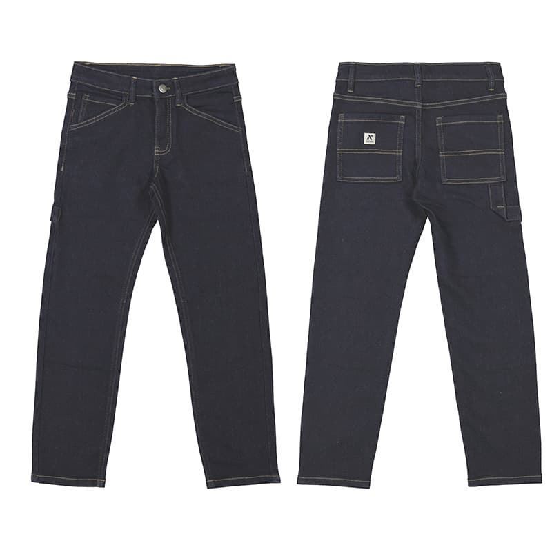 Pantalón soft denim dark índigo - Imagen 4