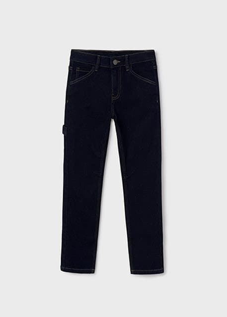 Pantalón soft denim dark índigo - Imagen 5