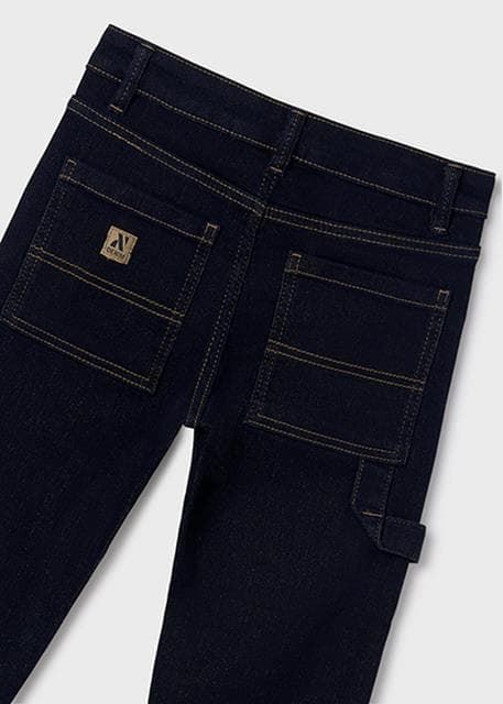 Pantalón soft denim dark índigo - Imagen 6