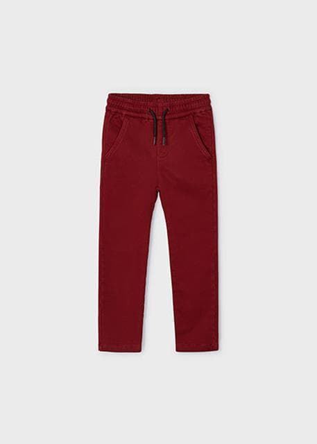 Pantalón soft jogger wine - Imagen 2