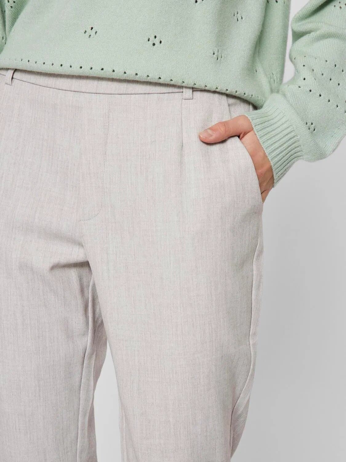 Pantalón vivarone gris perla (LIGHT GREY) - Imagen 3