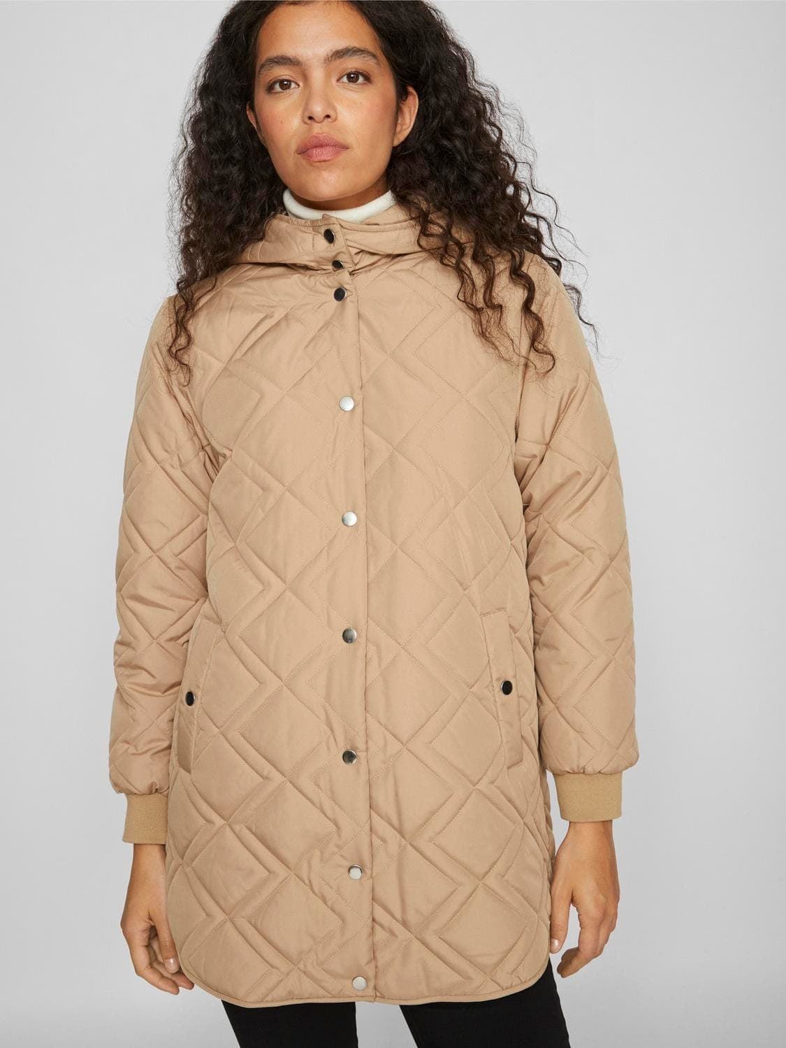 Parka vijade beige - Imagen 1