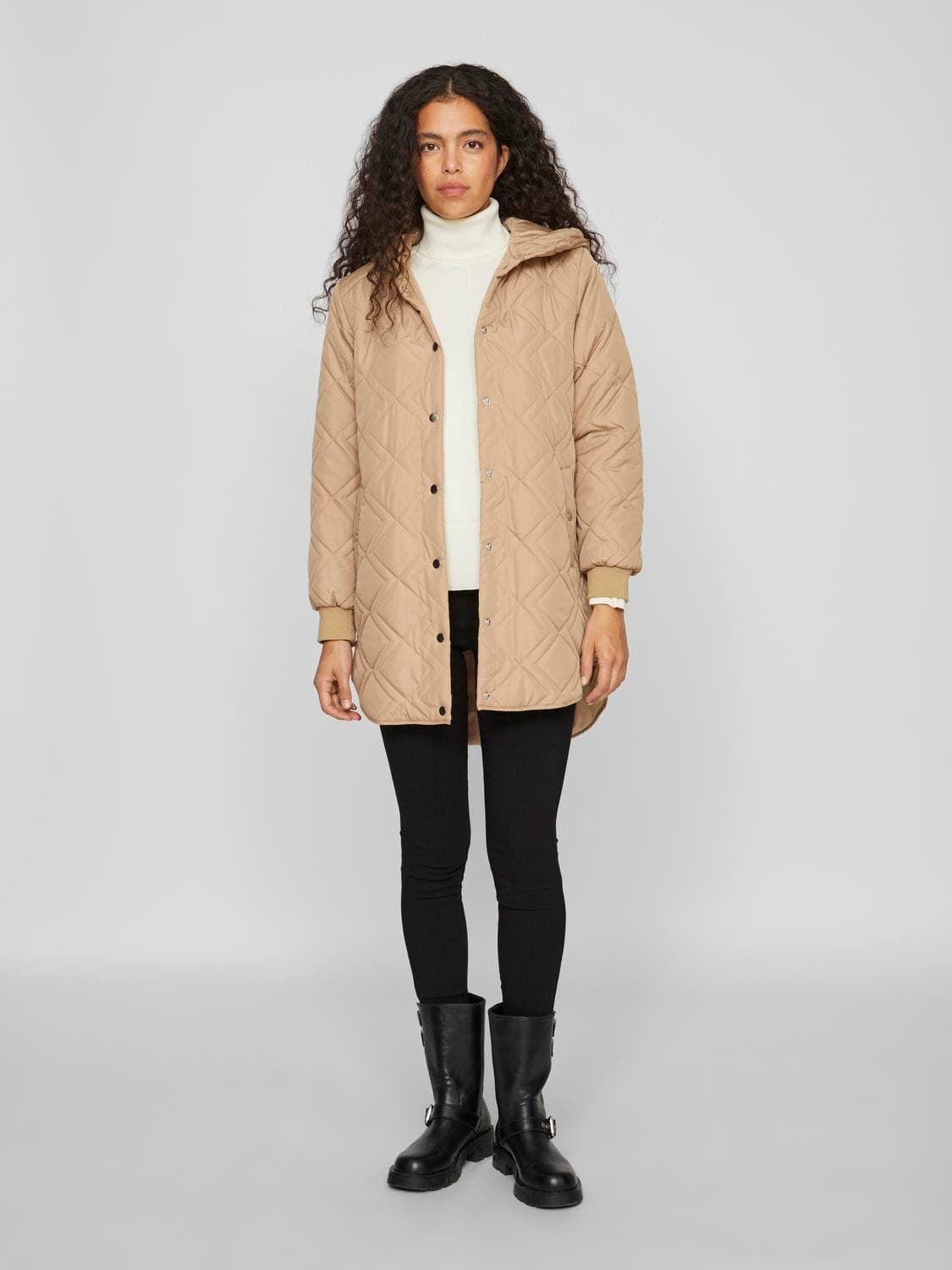 Parka vijade beige - Imagen 3