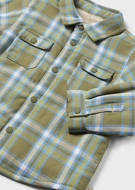 Sobrecamisa cuadros bosque - Imagen 4