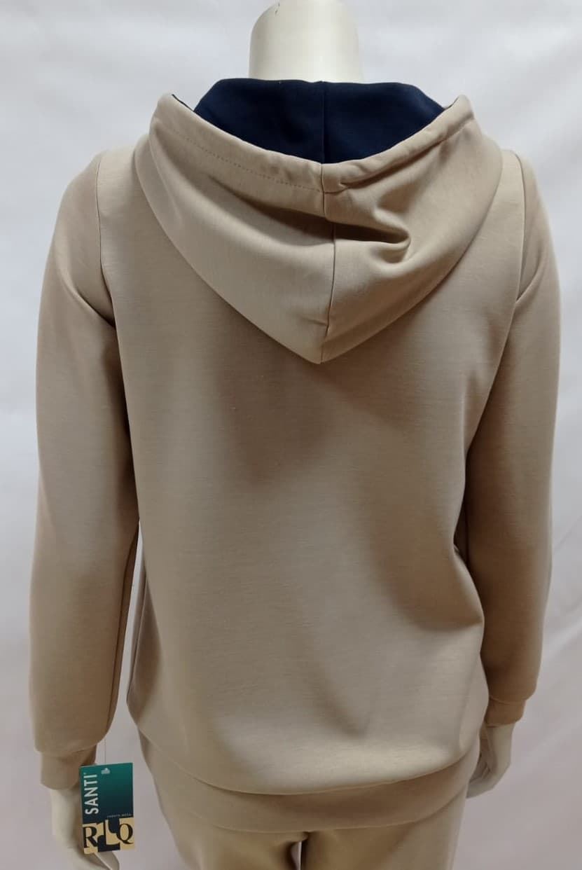 Sudadera camel - Imagen 4