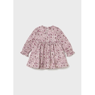 Vestido terciopelo estampado cuarzo - Imagen 2