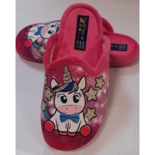 Zapatilla fucsia unicornio - Imagen 2